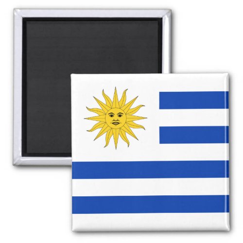 Uruguay Uruguayan  Flag Magnet
