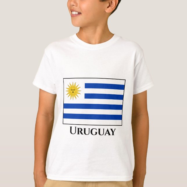 Uruguay (Uruguayan) Flag T-Shirt (Front)