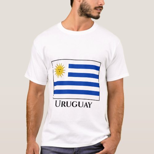Uruguay Uruguayan Flag T_Shirt