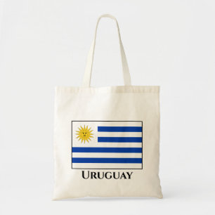 Uruguay (Uruguayan) Flag Tote Bag