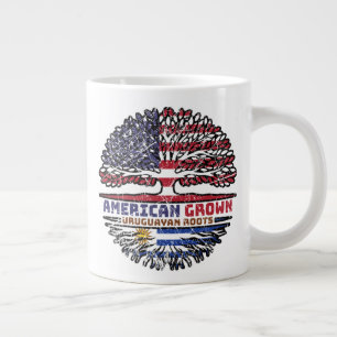 Uruguay Uruguayan US American USA United States Giant Coffee Mug