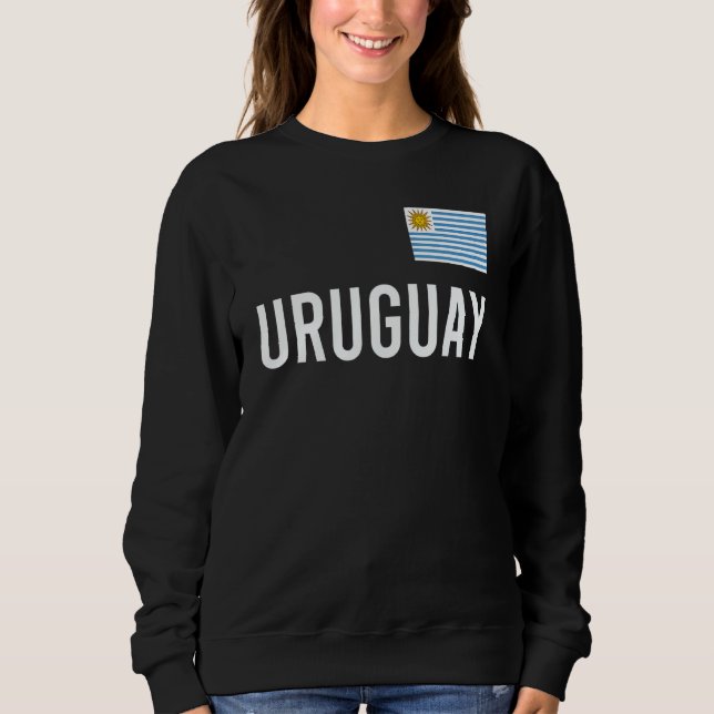 Uruguay Women Men Kids Uruguay Flag Souvenir Sweatshirt (Front)