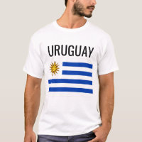 Uruguay // World Country National Flag T-Shirt