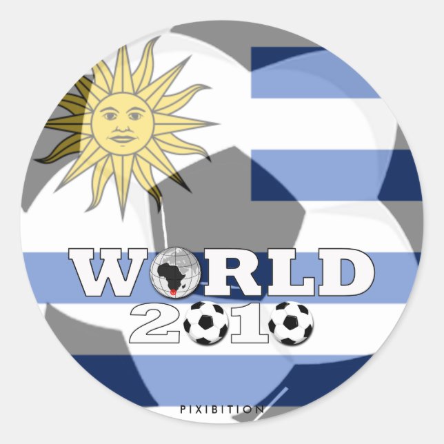 Uruguay World Cup Sticker (Front)