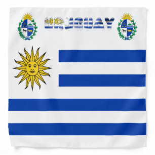 Uruguayan flag bandana