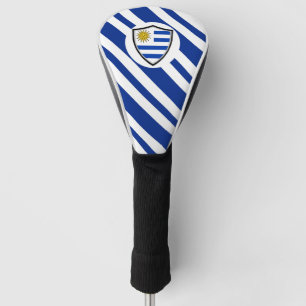 Uruguayan flag golf head cover
