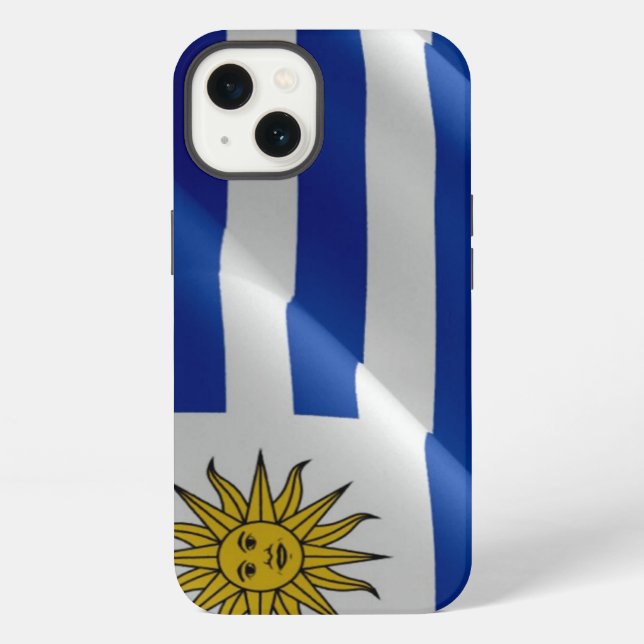 Uruguayan flag - iphone case (Back)