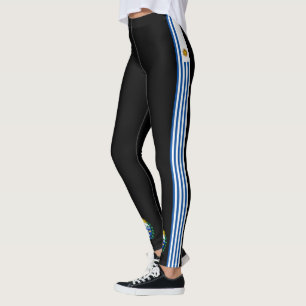 Uruguayan flag leggings