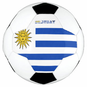 Uruguayan flag soccer ball