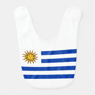 Uruguayan Flag (Uruguay) Baby Bib
