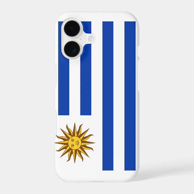 Uruguayan Flag (Uruguay) Iphone Case (Back)