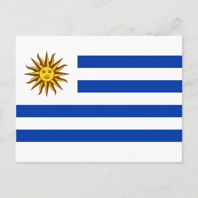 Uruguayan Flag (Uruguay) Postcard (Front)