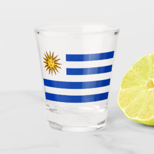 Uruguayan Flag (Uruguay) Shot Glass
