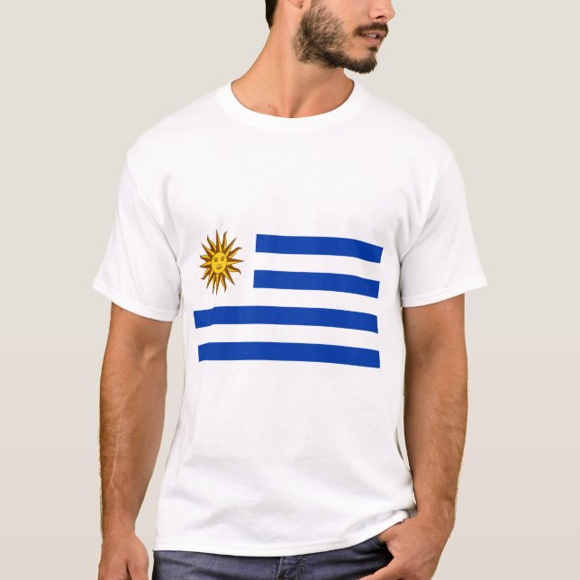 Uruguayan Flag (Uruguay) T-Shirt (Front)