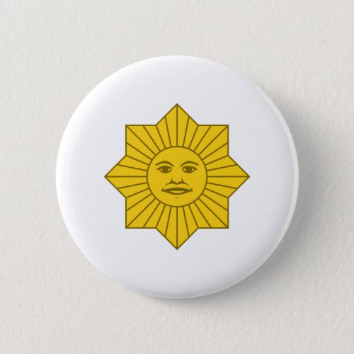 Uruguayan Sun of May Pinback Button
