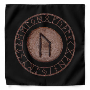 Uruz Elder Futhark Rune Bandana