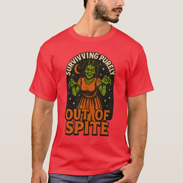 URVIVING PURELY OUT OF SPITE T-Shirt (Front)