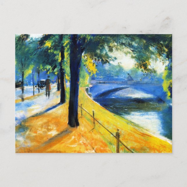 Ury - Bridge over the Landwehr Canal Postcard (Front)