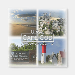 US0139 America,United States. Massachuset, Fridge Magnet
