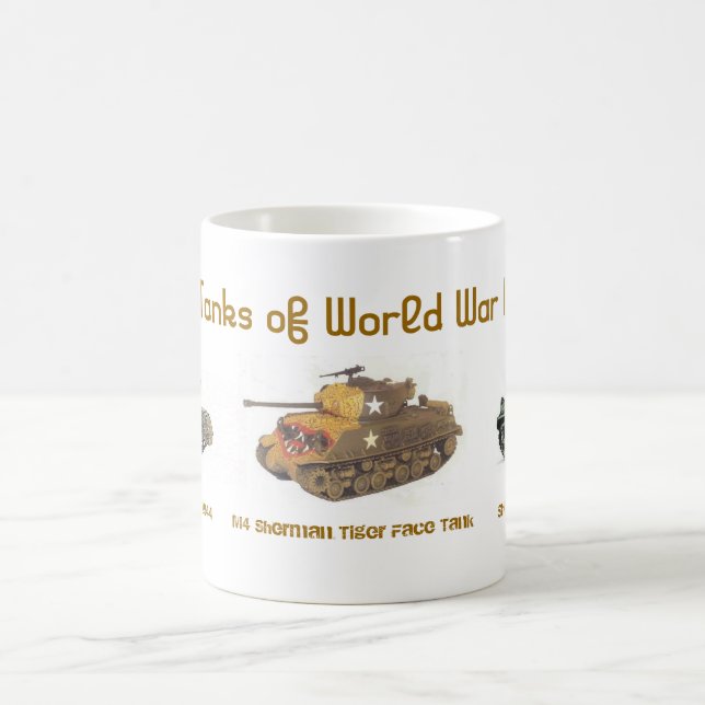 US51008, SHERMAN TANK AA, UK CHURCHILL MK11 -19... COFFEE MUG (Center)