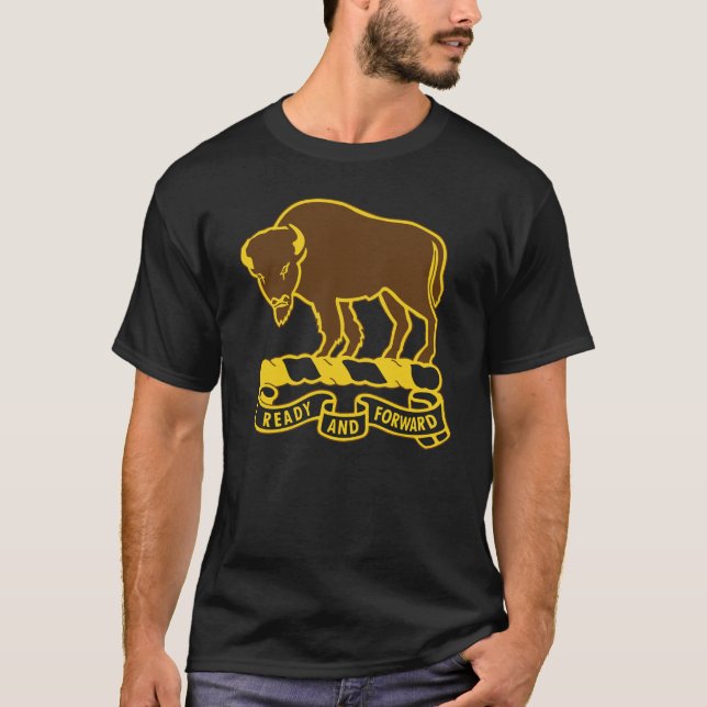 US 10th Cavalry Regiment (Buffalo Soldiers) T-Shirt (Front)