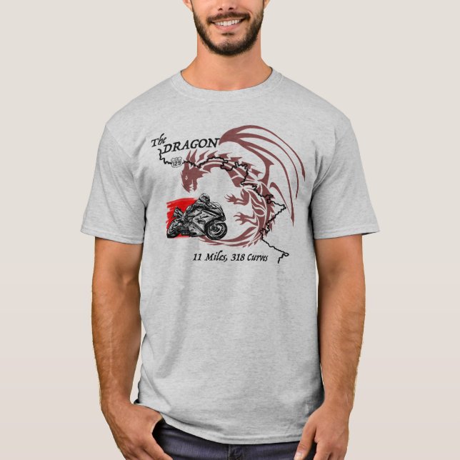 US 129 The Dragon T-Shirt (Front)
