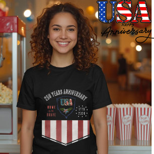 US 250 We the People Funky Patriotic Anniversary  Tri-Blend Shirt