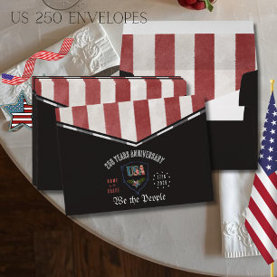 US 250 We the People Patriotic Anniversary Envelope
