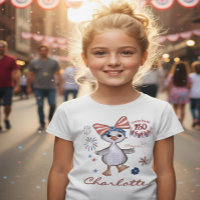 US 250th Anniversary Kids Patriotic Silly Goose 
