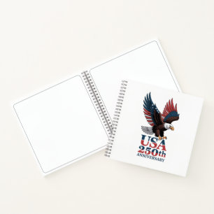 US 250th Anniversary Notebook