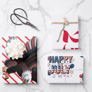US 250th Anniversary Wrapping Paper Sheets