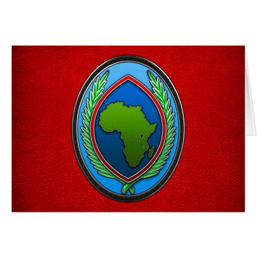 US Africa Command Cards (Front Horizontal)