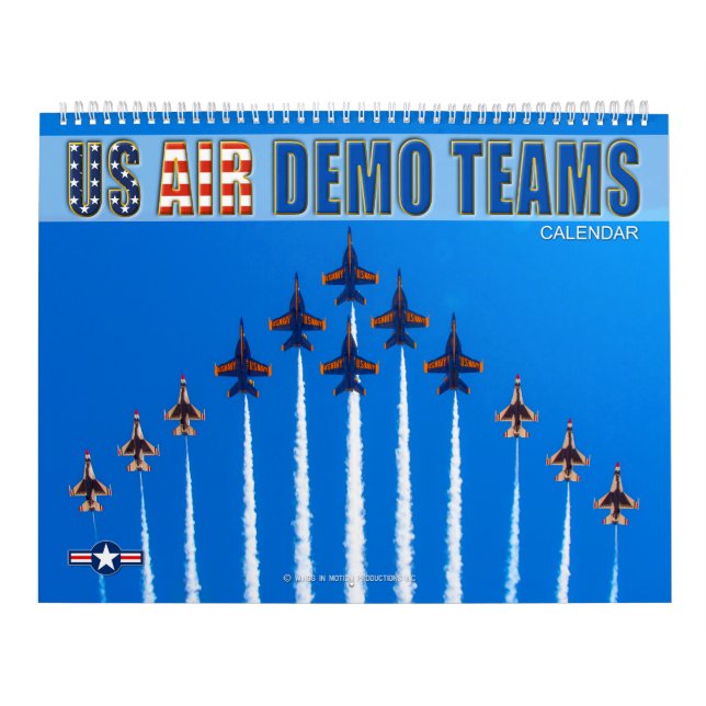 US AIR DEMONSTRATION TEAMS CALENDAR (Cover)
