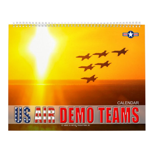 US AIR DEMONSTRATION TEAMS CALENDAR (Cover)