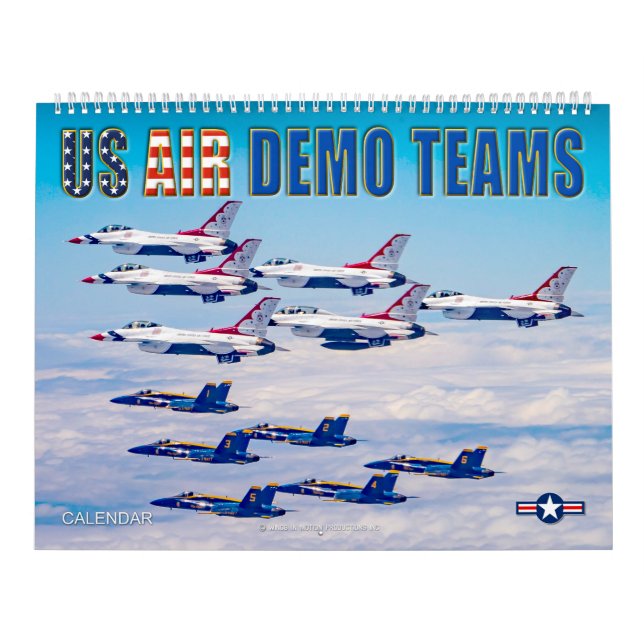 US AIR DEMONSTRATION TEAMS CALENDAR (Cover)