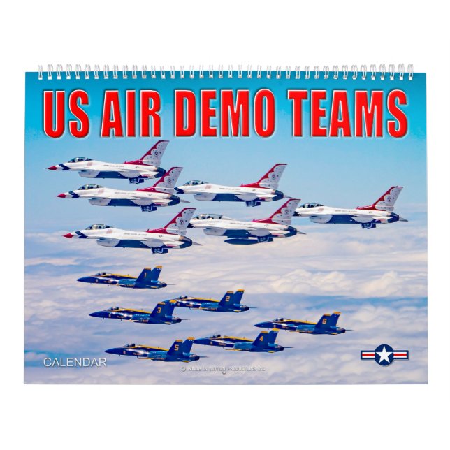 US AIR DEMONSTRATION TEAMS CALENDAR (Cover)