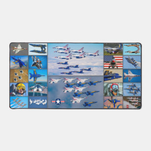 US AIR DEMONSTRATION TEAMS DESK MAT