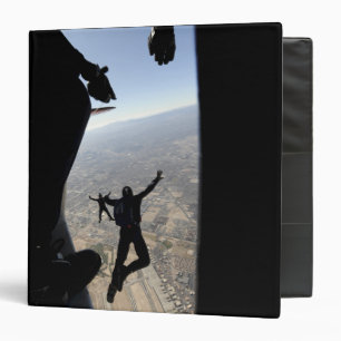 US Air Force Academy Parachute Team Binder