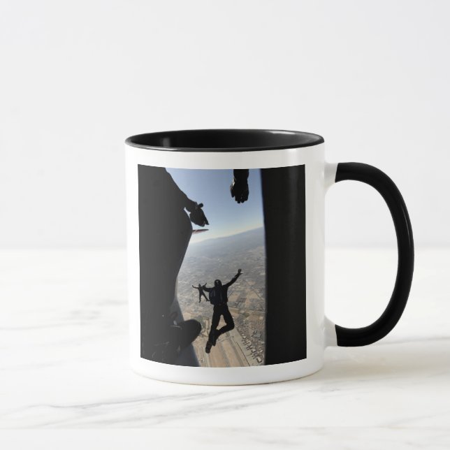 US Air Force Academy Parachute Team Mug (Right)