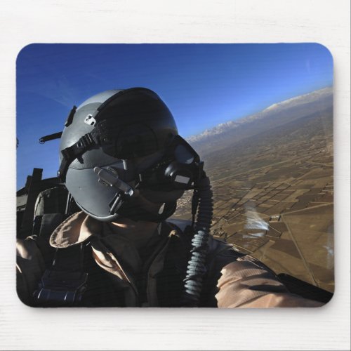 US Air Force Aerial Combat Photographer Mouse Pad