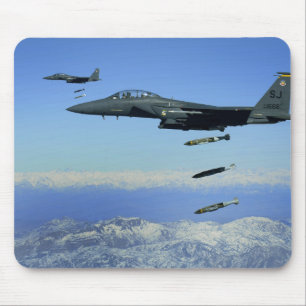 US Air Force F-15E Strike Eagle aircraft Mouse Pad
