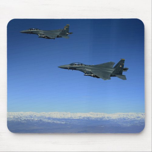US Air Force F_15E Strike Eagles 2 Mouse Pad