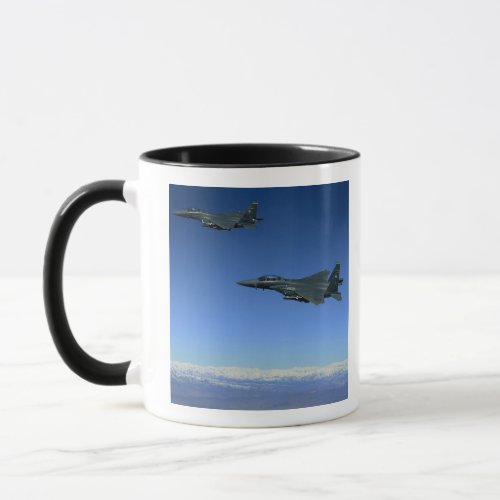 US Air Force F_15E Strike Eagles 2 Mug