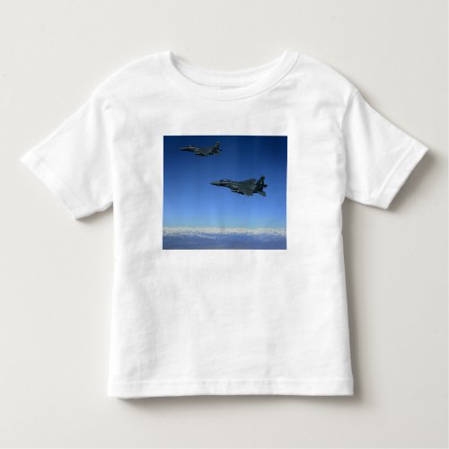 US Air Force F_15E Strike Eagles 2 Toddler T_shirt