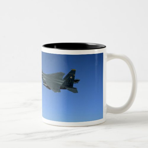 US Air Force F_15E Strike Eagles 2 Two_Tone Coffee Mug