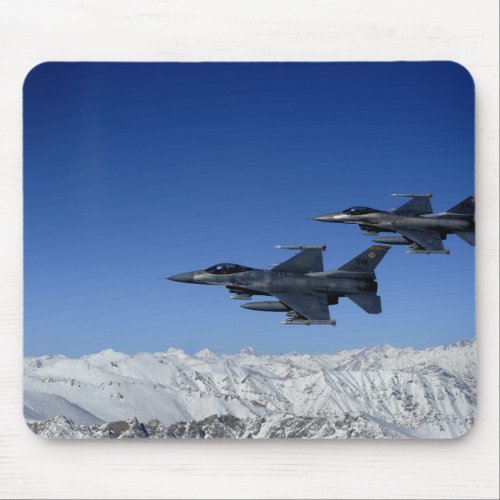 US Air Force F_16 Fighting Falcons Mouse Pad