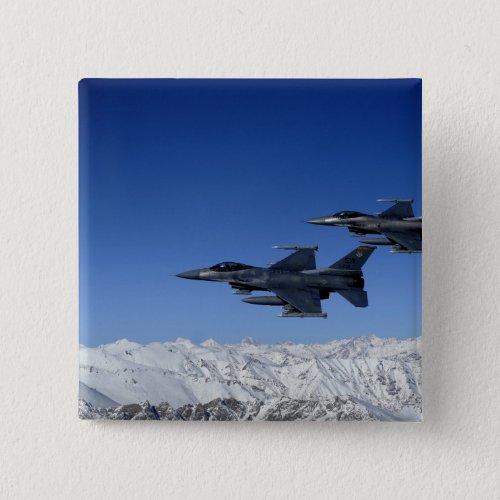 US Air Force F_16 Fighting Falcons Pinback Button