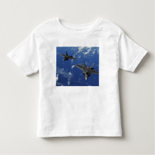 US Air Force F-22 Raptors in flight near Guam Toddler T-shirt