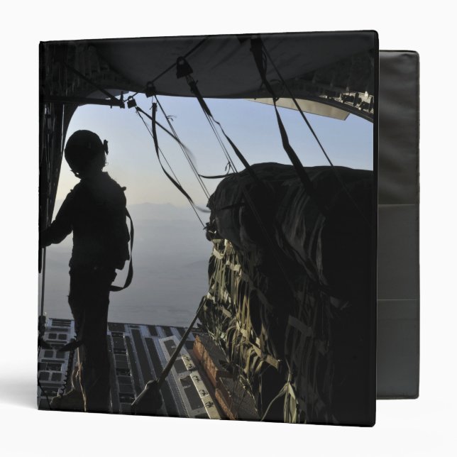 US Air Force loadmaster Binder (Front/Inside)