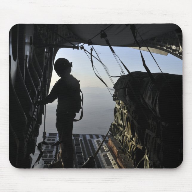 US Air Force loadmaster Mouse Pad (Front)